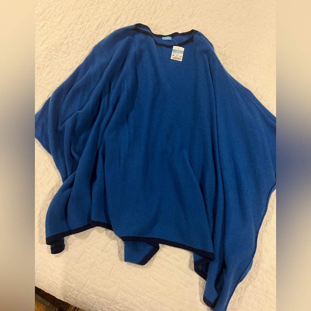 NWT J Mclaughlin Rale 100% cashmere poncho - one size